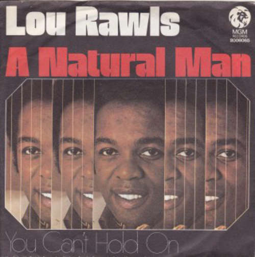 Cover Lou Rawls - A Natural Man  (7) Schallplatten Ankauf