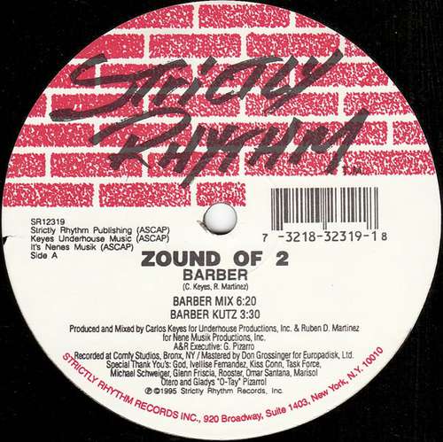 Cover Zound Of 2 - Barber (12) Schallplatten Ankauf