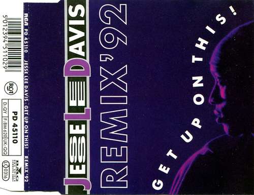 Cover Jesse Lee Davis - Get Up On This! (Remix '92) (CD, Maxi) Schallplatten Ankauf