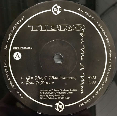 Cover Tibro - Got Me A Man (12) Schallplatten Ankauf