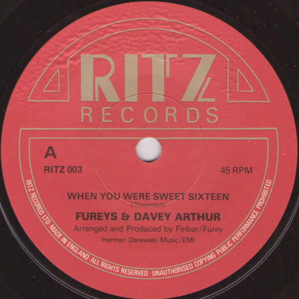 Bild Fureys & Davey Arthur* - When You Were Sweet Sixteen / Big Ships A Sailing (7, Single) Schallplatten Ankauf