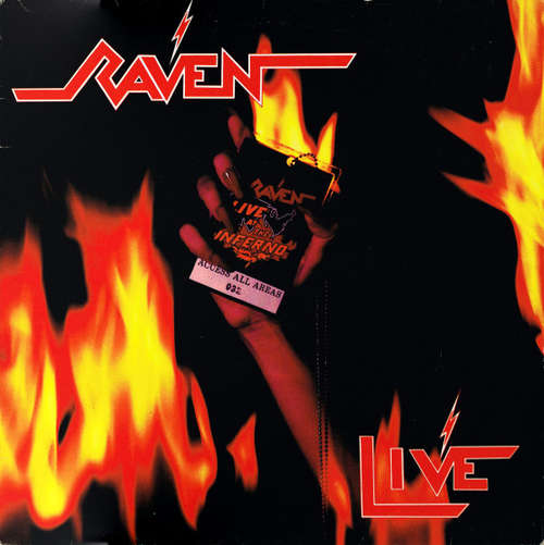 Cover Raven (6) - Live At The Inferno (2xLP, Album, Gat) Schallplatten Ankauf