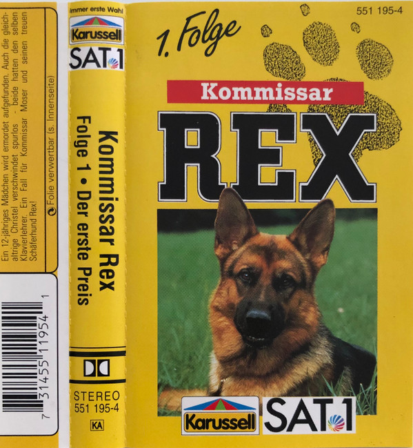 Cover Various - Kommissar Rex Folge 1 - Der Erste Preis (Cass) Schallplatten Ankauf