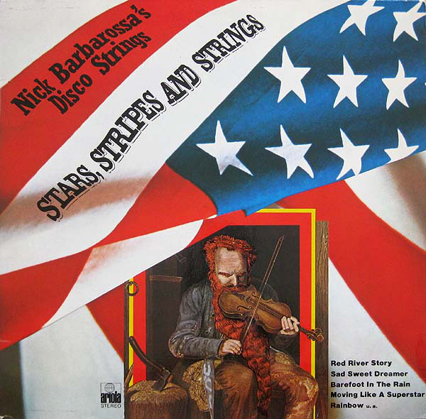 Cover Nick Barbarossa's Disco Strings - Stars, Stripes And Strings (LP, Album) Schallplatten Ankauf