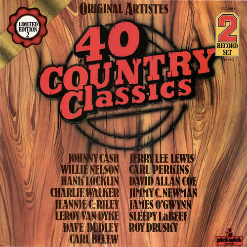 Cover Various - 40 Country Classics (2xLP, Comp, Ltd) Schallplatten Ankauf