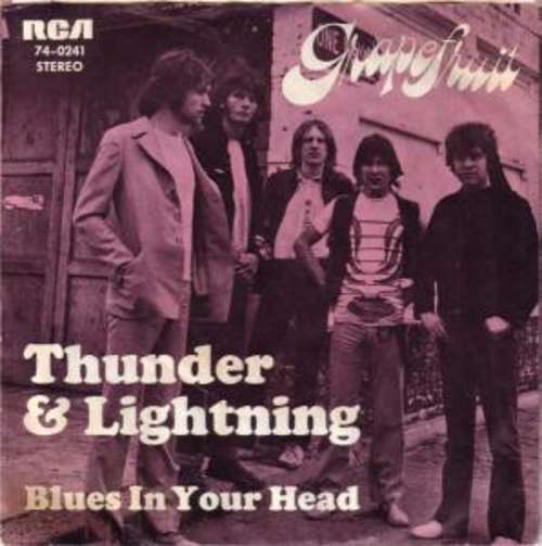 Cover Grapefruit - Thunder & Lightning (7, Single) Schallplatten Ankauf