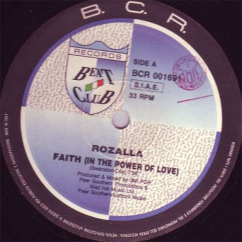 Cover Rozalla - Faith (In The Power Of Love) (12) Schallplatten Ankauf