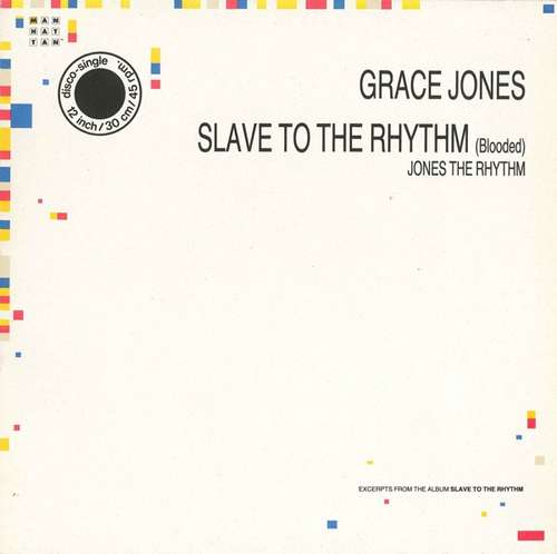 Cover Slave To The Rhythm (Blooded) / Jones The Rhythm Schallplatten Ankauf