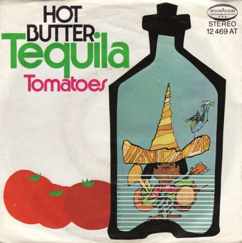 Cover Hot Butter - Tequila (7, Single) Schallplatten Ankauf