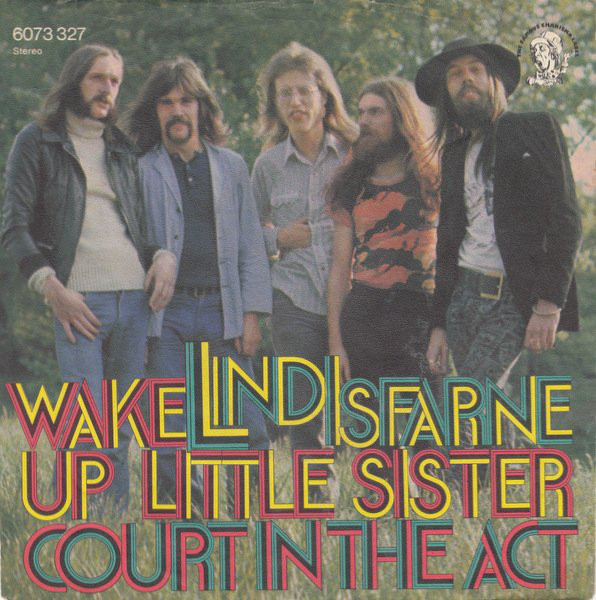 Cover Lindisfarne - Wake Up Little Sister / Court In The Act (7, Single) Schallplatten Ankauf