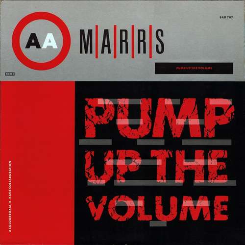 Cover M|A|R|R|S - Pump Up The Volume (12, Single, Col) Schallplatten Ankauf