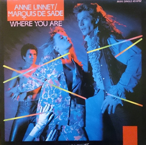 Cover Anne Linnet / Marquis De Sade (7) - Where You Are (12, Maxi) Schallplatten Ankauf