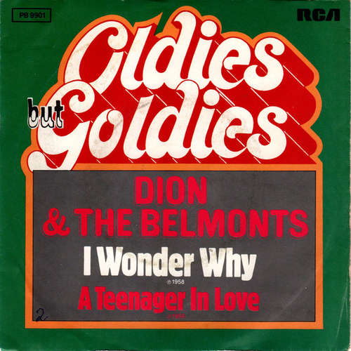 Cover Dion & The Belmonts - I Wonder Why / A Teenager In Love (7, Single, RE) Schallplatten Ankauf