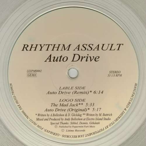 Cover Rhythm Assault - Auto Drive (12, Cle) Schallplatten Ankauf