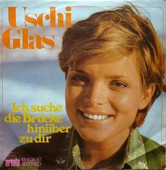 Cover Uschi Glas - Ich Suche Die Brücke Hinüber Zu Dir (7, Single) Schallplatten Ankauf