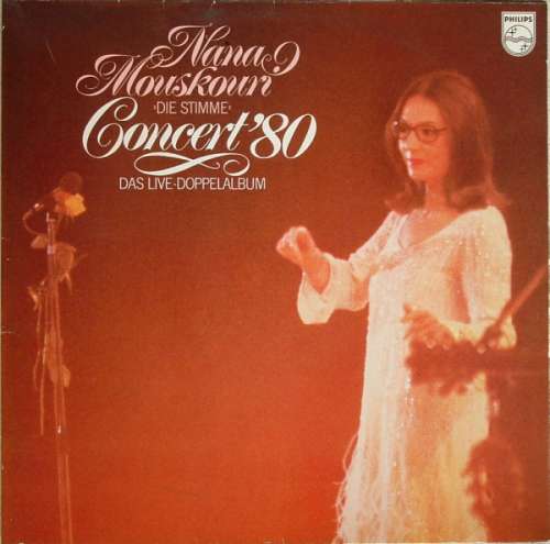 Cover Nana Mouskouri - Concert '80 (Das Live-Doppelalbum) (2xLP, Album) Schallplatten Ankauf