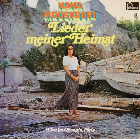 Cover Nana Mouskouri - Lieder Meiner Heimat - Live Im Olympia, Paris (LP, Album, Gat) Schallplatten Ankauf