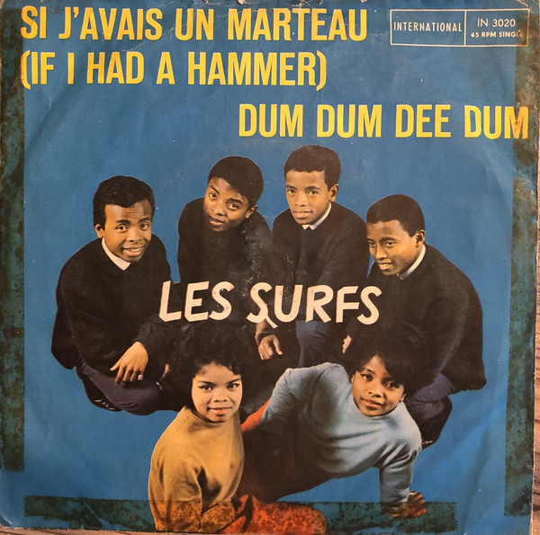 Cover Les Surfs - Si J'Avais Un Marteau (If I Had A Hammer) (7, Single) Schallplatten Ankauf