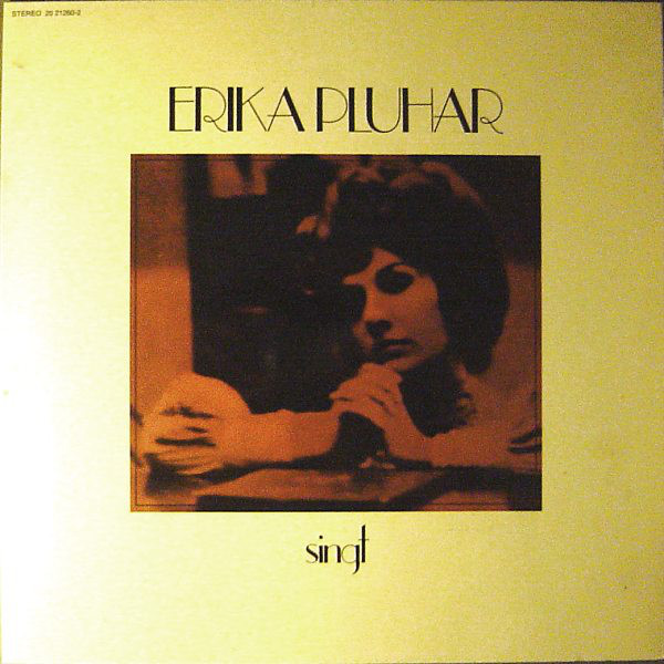 Cover Erika Pluhar - Erika Pluhar Singt (LP, Album) Schallplatten Ankauf