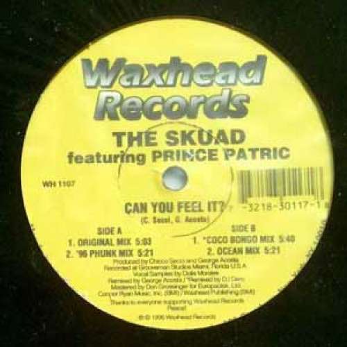 Cover The Skuad* Featuring Prince Patric - Can You Feel It? (12) Schallplatten Ankauf