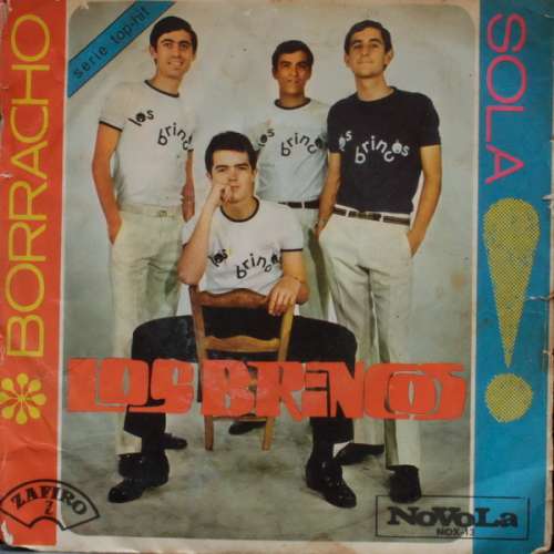 Cover Los Brincos - Borracho / Sola (7, Single) Schallplatten Ankauf