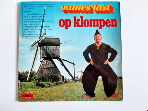 Cover James Last & His Orchestra* - James Last Op Klompen (Een Potpourri Van 28 Volksliedjes) (LP) Schallplatten Ankauf
