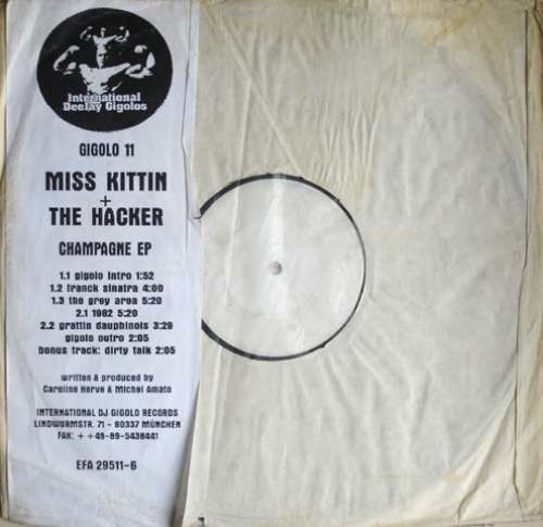 Cover Miss Kittin And The Hacker* - Champagne! E.P. (12, EP, Promo) Schallplatten Ankauf