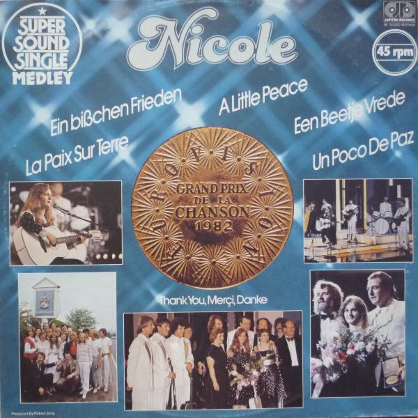 Cover Nicole (2) - Ein Bißchen Frieden (Medley) (12) Schallplatten Ankauf