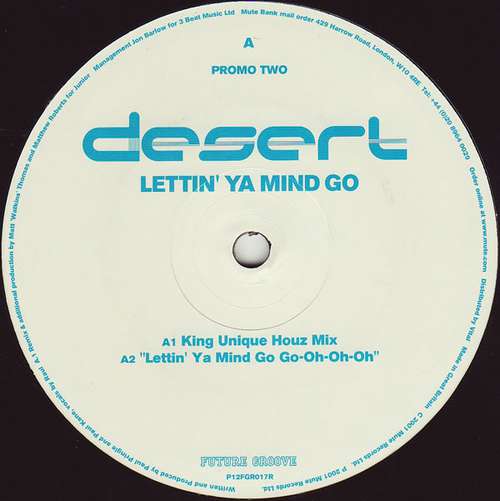 Cover Desert - Lettin' Ya Mind Go (Promo Two) (12, Promo) Schallplatten Ankauf