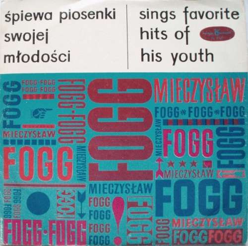 Cover Mieczysław Fogg - Śpiewa Piosenki Swojej Młodości (Sings Favorite Hits Of His Youth) (LP, RP, Red) Schallplatten Ankauf