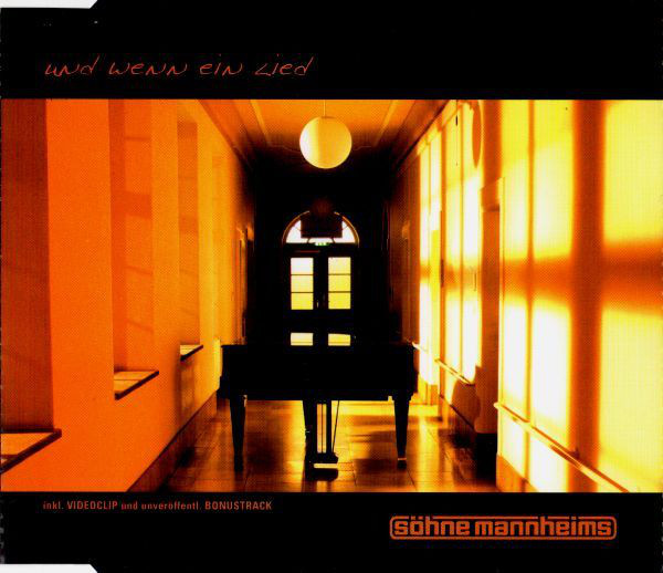Cover Söhne Mannheims - Und Wenn Ein Lied (CD, Maxi, Copy Prot., Enh) Schallplatten Ankauf