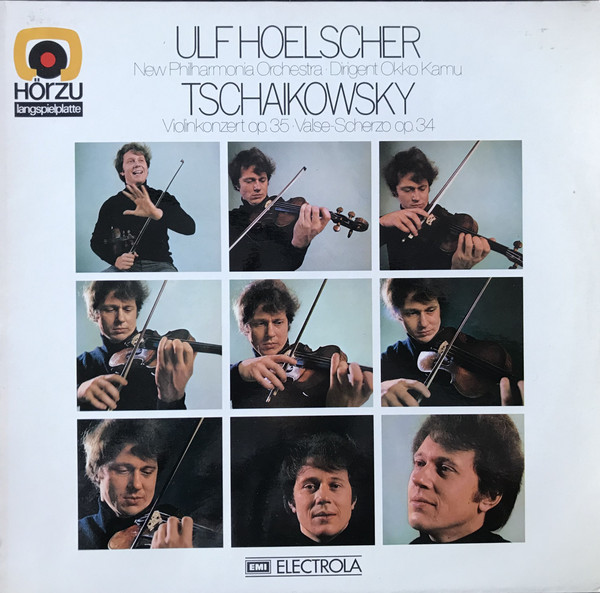 Cover Ulf Hoelscher, New Philharmonia Orchestra London*, Okko Kamu - Tschaikowsky Violinkonzert op. 35 ∙ Valse Scherzo op. 34 (LP, Album) Schallplatten Ankauf