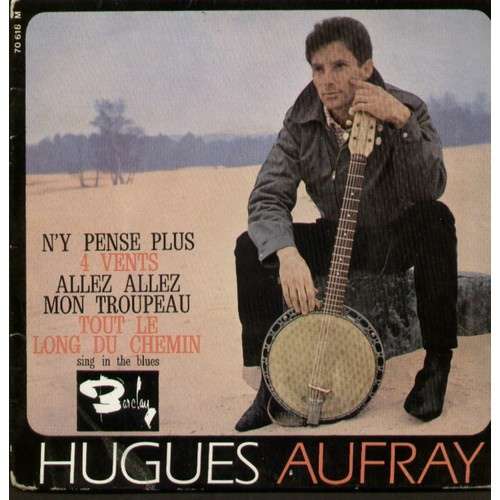 Cover Hugues Aufray Et Son Skiffle Group - N'Y Pense Plus (7, EP, RP) Schallplatten Ankauf