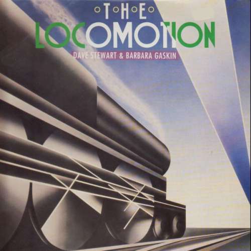 Cover Dave Stewart & Barbara Gaskin - The Locomotion (12, Maxi) Schallplatten Ankauf