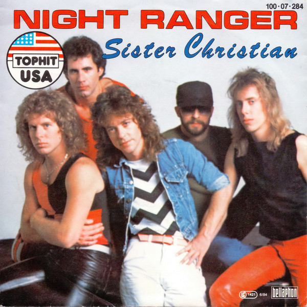 Cover Night Ranger - Sister Christian (7, Single) Schallplatten Ankauf