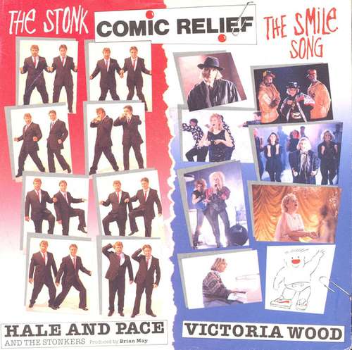Cover Hale And Pace And The Stonkers / Victoria Wood - The Stonk / The Smile Song (7, Single, Inj) Schallplatten Ankauf
