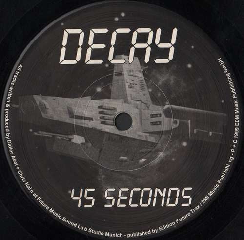 Cover 45 Seconds Schallplatten Ankauf