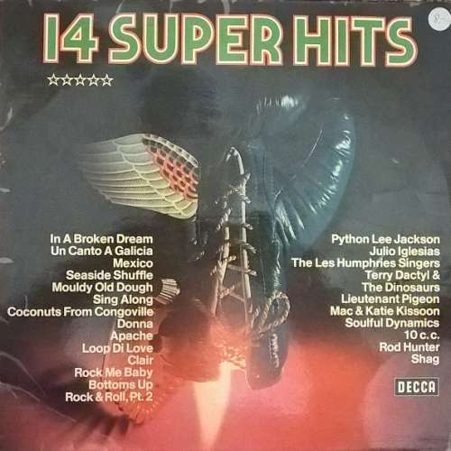 Cover Various - 14 Super Hits (LP, Comp) Schallplatten Ankauf
