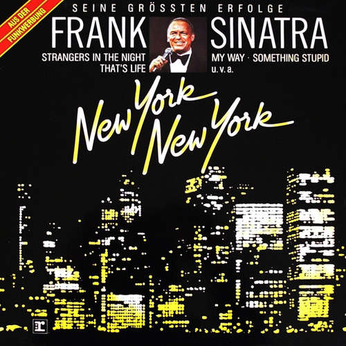Cover Frank Sinatra - New York New York: Seine Grössten Erfolge  (LP, Comp, Club) Schallplatten Ankauf