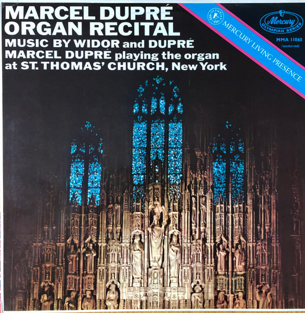 Cover Dupré* - Organ Recital: Music By Widor And Dupré (LP, Mono) Schallplatten Ankauf