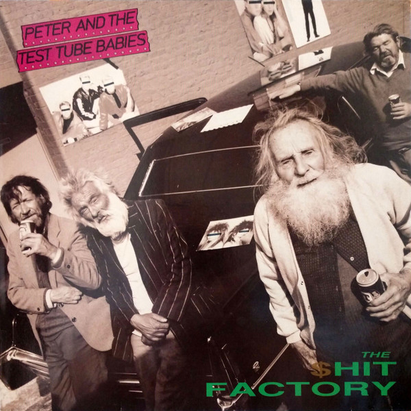 Cover Peter And The Test Tube Babies - The $hit Factory (LP, Album) Schallplatten Ankauf