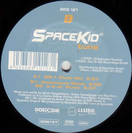 Cover Spacekid - Tune (12) Schallplatten Ankauf