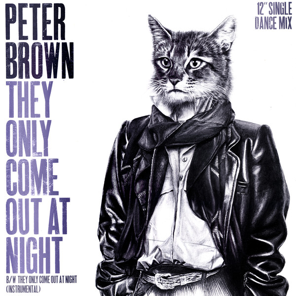 Cover Peter Brown (2) - They Only Come Out At Night (12, Single) Schallplatten Ankauf