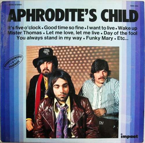 Cover Aphrodite's Child Schallplatten Ankauf