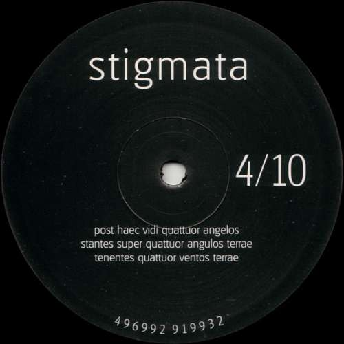 Cover Stigmata 4/10 Schallplatten Ankauf