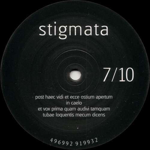 Cover Stigmata 7/10 Schallplatten Ankauf