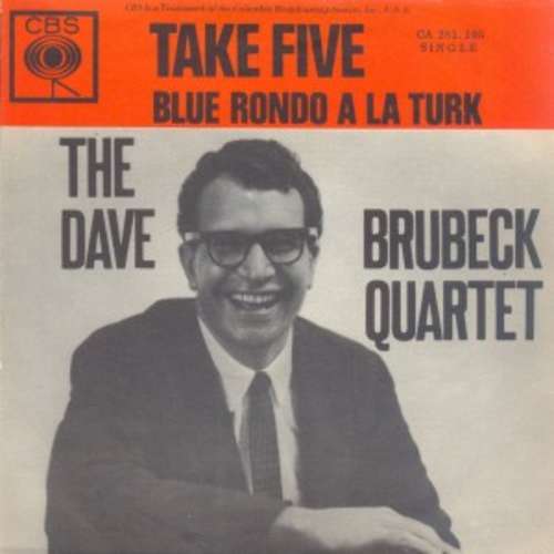 Cover The Dave Brubeck Quartet - Take Five / Blue Rondo A La Turk (7, Single) Schallplatten Ankauf