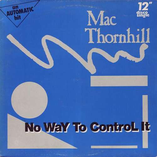 Cover No Way To Control It Schallplatten Ankauf