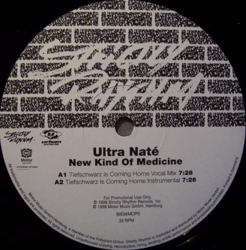 Cover Ultra Naté - New Kind Of Medicine (12, Promo) Schallplatten Ankauf