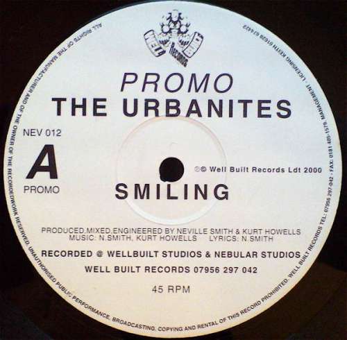 Cover The Urbanites - Smiling (12, Promo) Schallplatten Ankauf